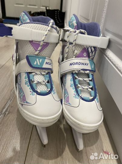 Коньки детские раздвижные