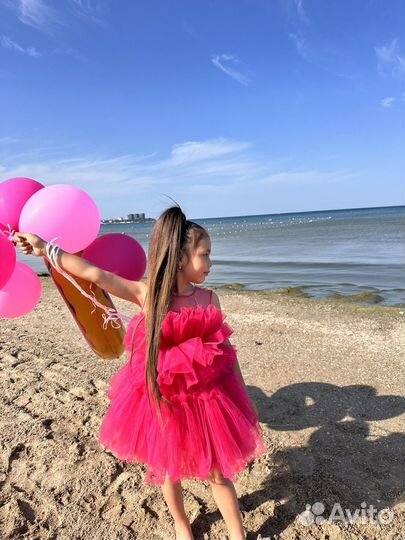 Нарядное платье для девочки 116 122 128