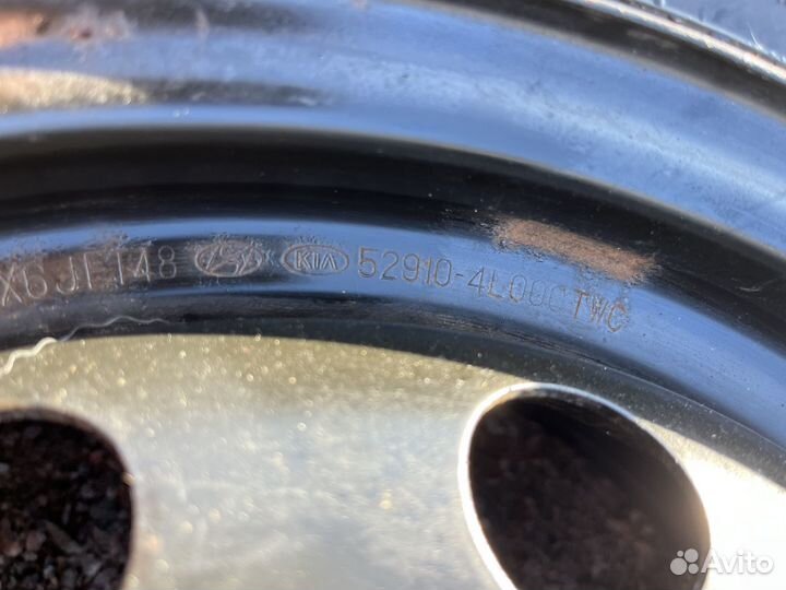 Колеса в сборе Solaris, Kia Rio