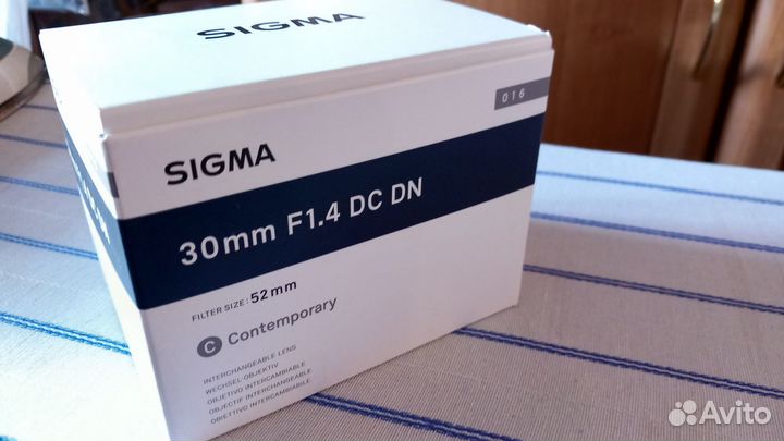 Sigma 30mm f1.4 sony e