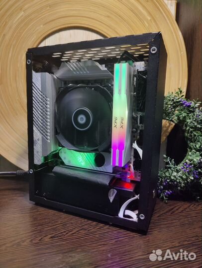 Игровой мини пк mini-itx i3 12100f 1660ti b660i