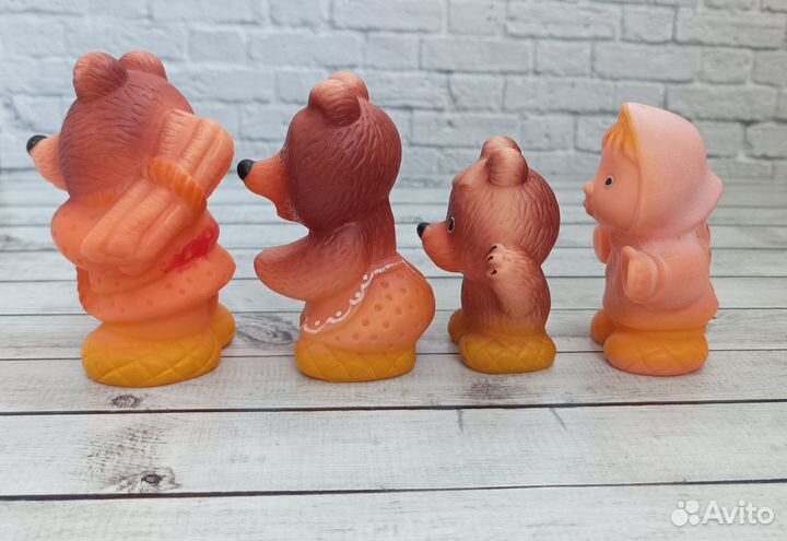 Набор игрушек СССР Три медведя