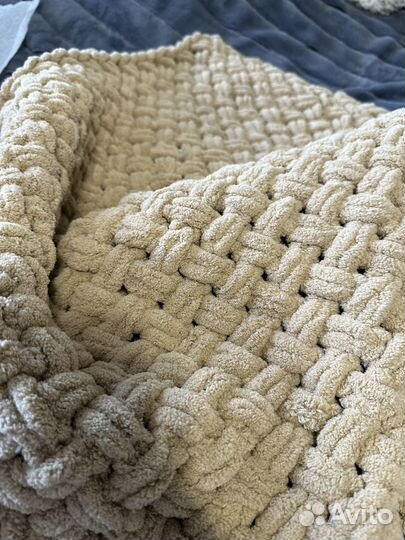 Плед детский плюшевый