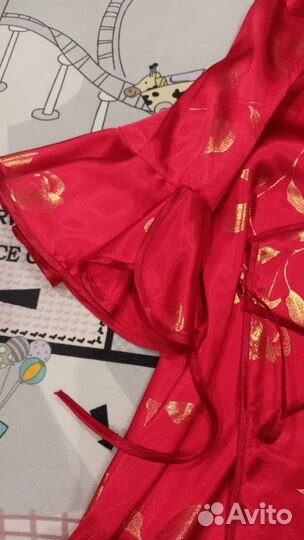 Халат атласный