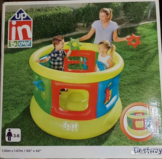 Два детских надувных батута бу