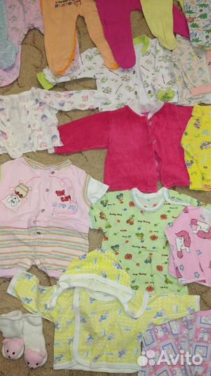 Вещи пакетом на девочку