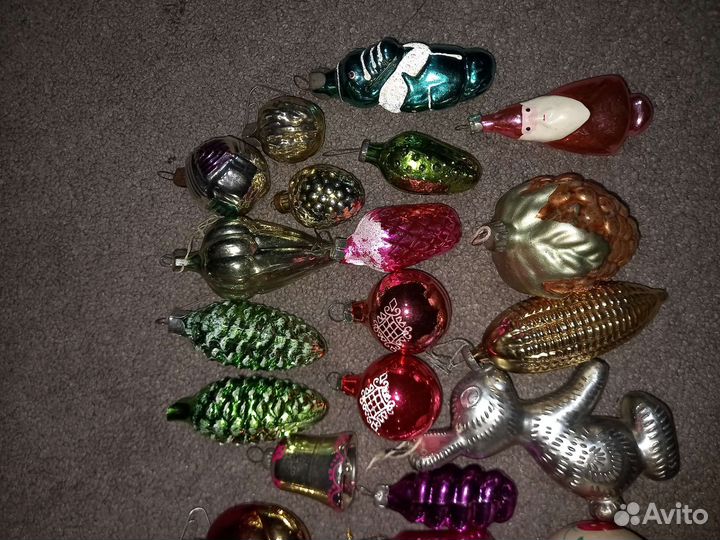 Елочные игрушки СССР