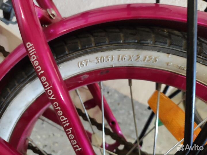 Детский велосипед бу 16