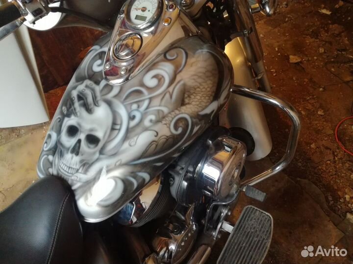 Кастом Honda Shadow vt750