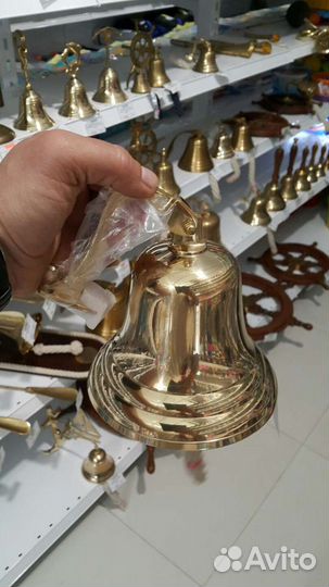 Рында колокол штурвал рыба