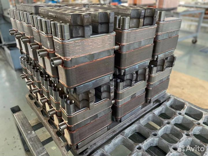 Теплообменник паяный пластинчатый