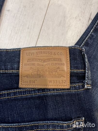 Джинсы levi's 33 32