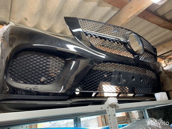 Бампер на мерседес