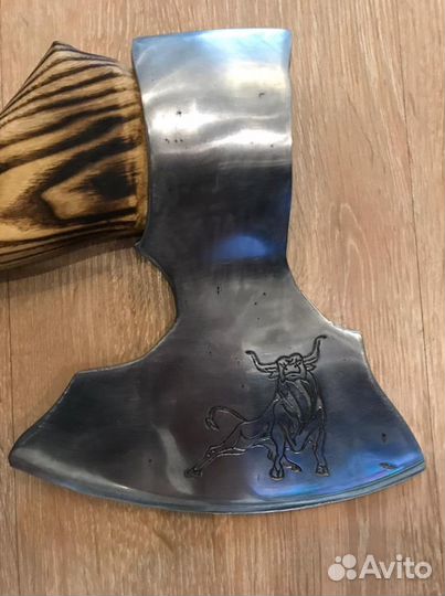 Топор мясной ручной работы, для рубки мяса