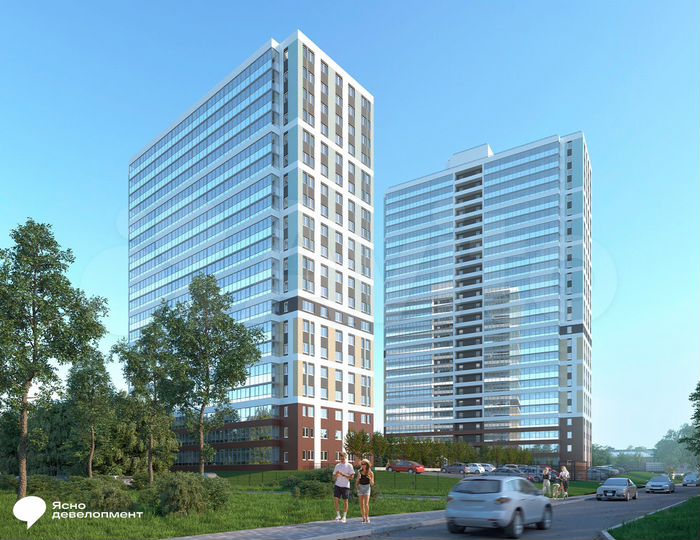 1-к. квартира, 31,6 м², 10/20 эт.