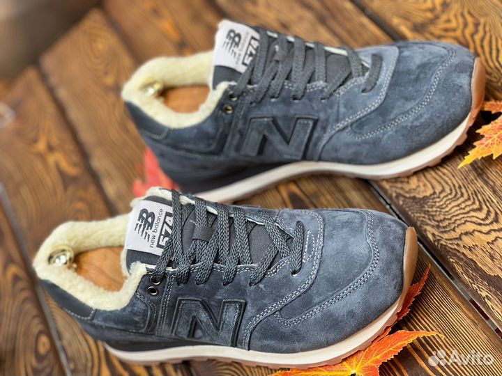 NEW balance 574 premium — зимние