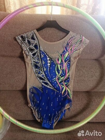 Купальник для художествен. гимнастики с предметами