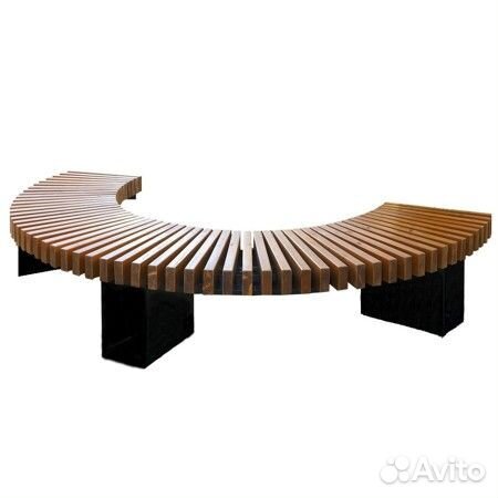 Лавочка Зигзаг 0,6 м