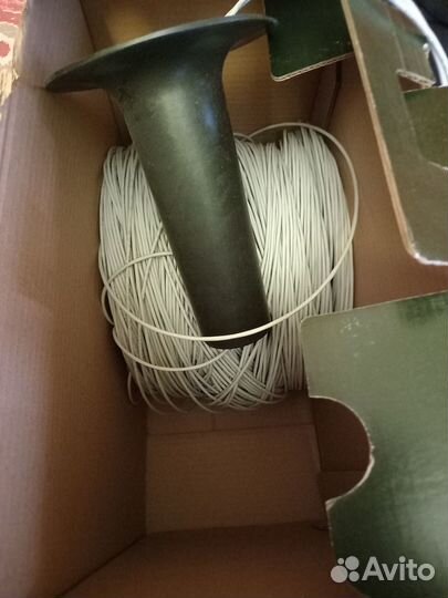 Провод телефонный трп (прозрачный)