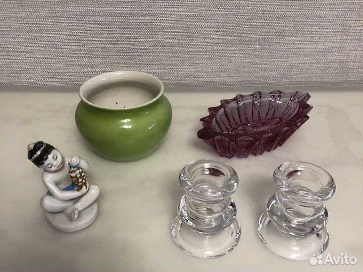 Вазочка,пепельница,статуэтка,подсвечник
