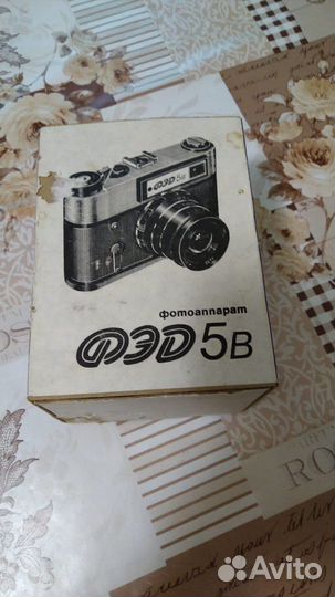 Плёночный фотоаппарат фэд 5В