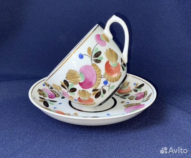 Советская чайная пара Репка Вербилки