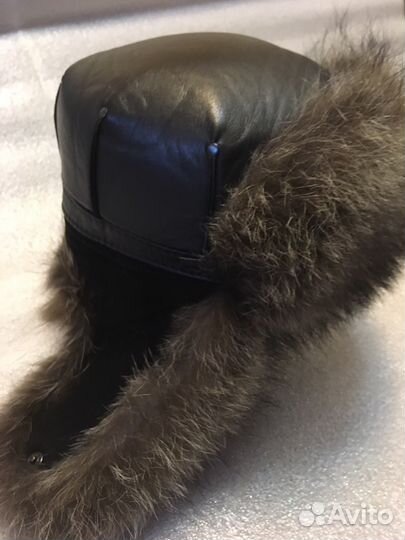 Шапка ушанка мужская