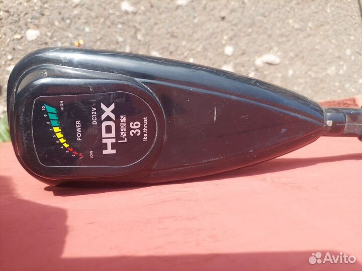 Лодочный электромотор бу HDX 36lbs
