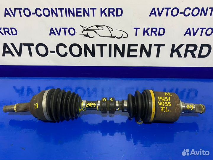 Привод передний левый Nissan Presage PU31 VQ35