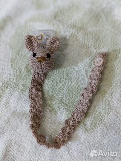 Вязаные игрушки для новорожденных