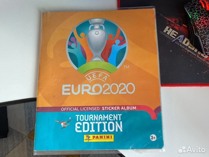 Альбом для наклеек евро 2020