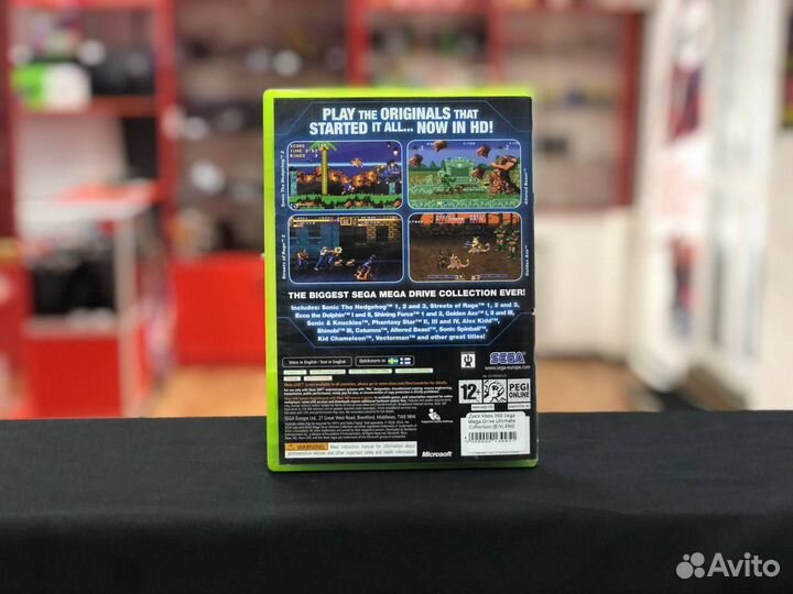 Диск Xbox 360 Sega Mega Drive Ultimate Collection