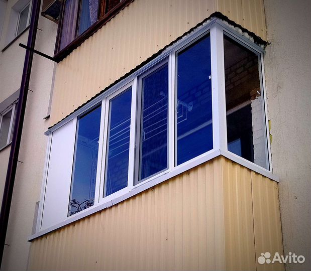 Балконы пвх