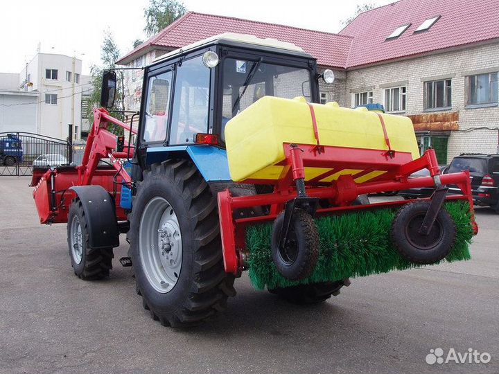 Щетка коммунальная с поливом удму-80/82 ПМ
