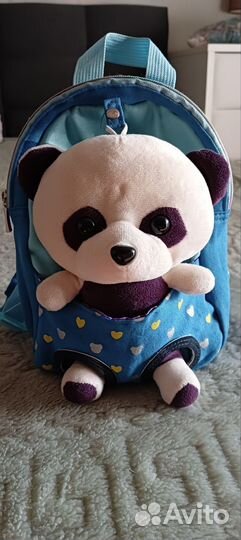 Рюкзачок детский с игрушкой