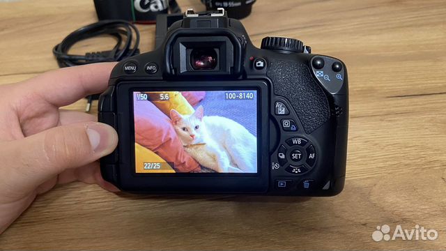 Зеркальный фотоаппарат canon 650d kit