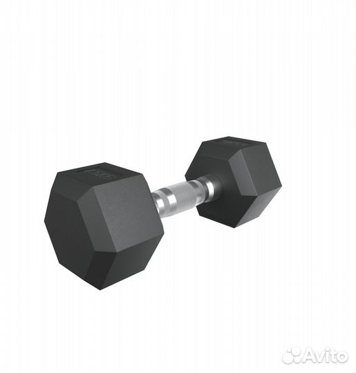 Гантель гексагональная unix Fit обрезиненная 7,5 к