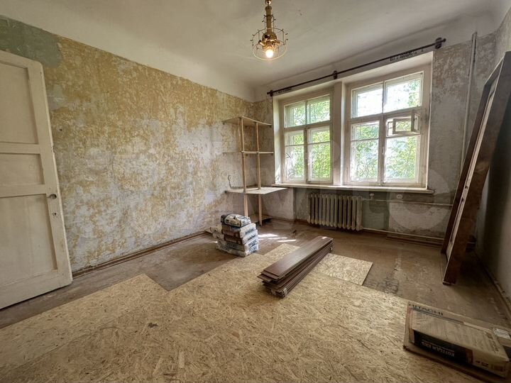 2-к. квартира, 51 м², 1/2 эт.