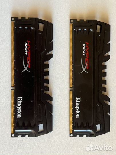 Модули памяти Kingston HiperX DDR3 2400 мгц