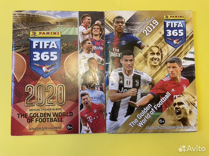 FIFA 365 panini 2020, 2019