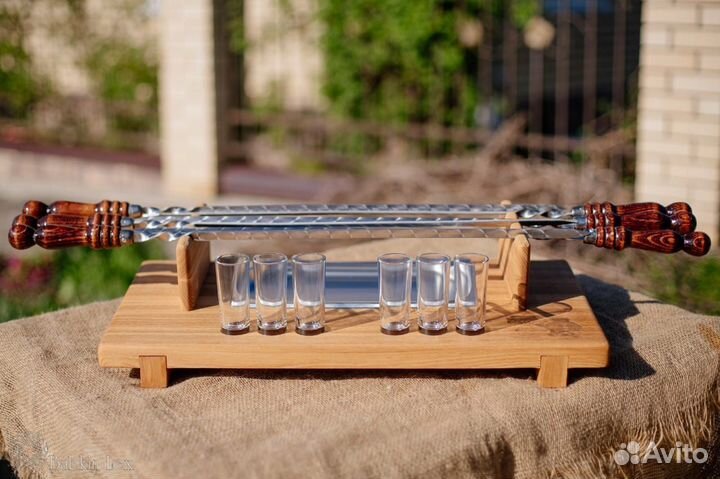 Поднос для подачи из дерева