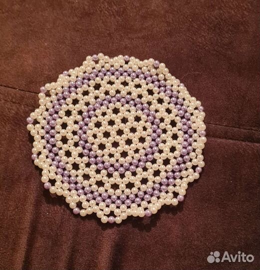 Салфетка из бисера /бусин