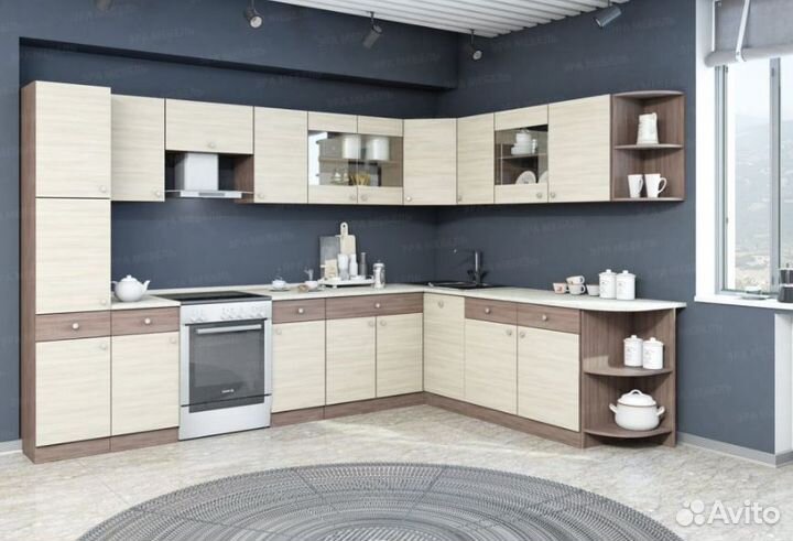 Кухня 1000 на 2000 угловая