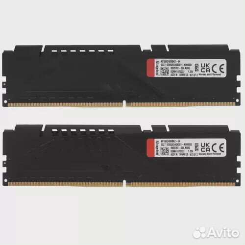 Оперативная память 64 Gb 5600 MHz Kingston hyperx