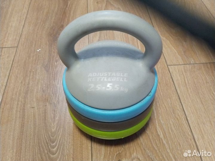 Гиря разборная 2'5 - 5 кг