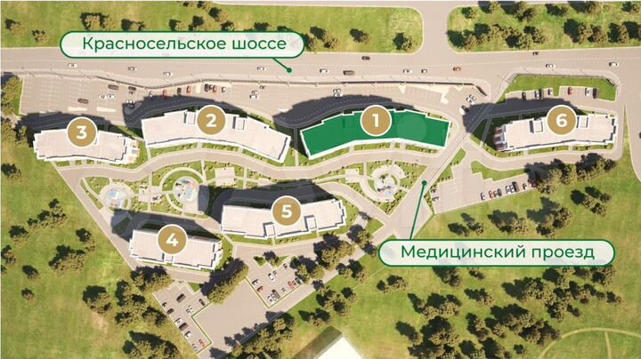 1-к. квартира, 40,6 м², 1/8 эт.