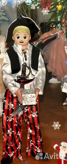 Новогодний костюм и платье