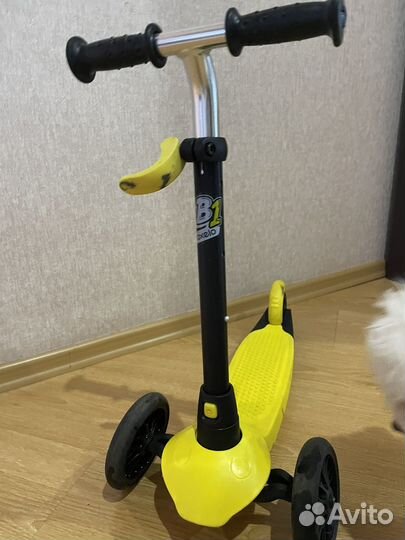 Самокат детский трехколесный бу