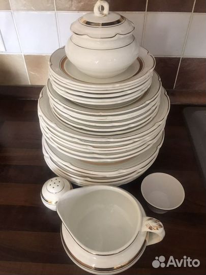 Столовый сервиз СССР на 6 персон