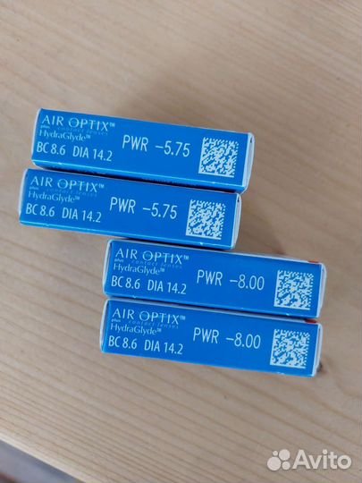Линзы контактные air optix на месяц ношения
